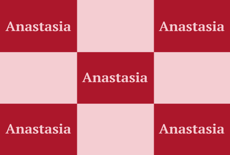 Anastasia Newborn Blanket - Ruby/Pastel Pink