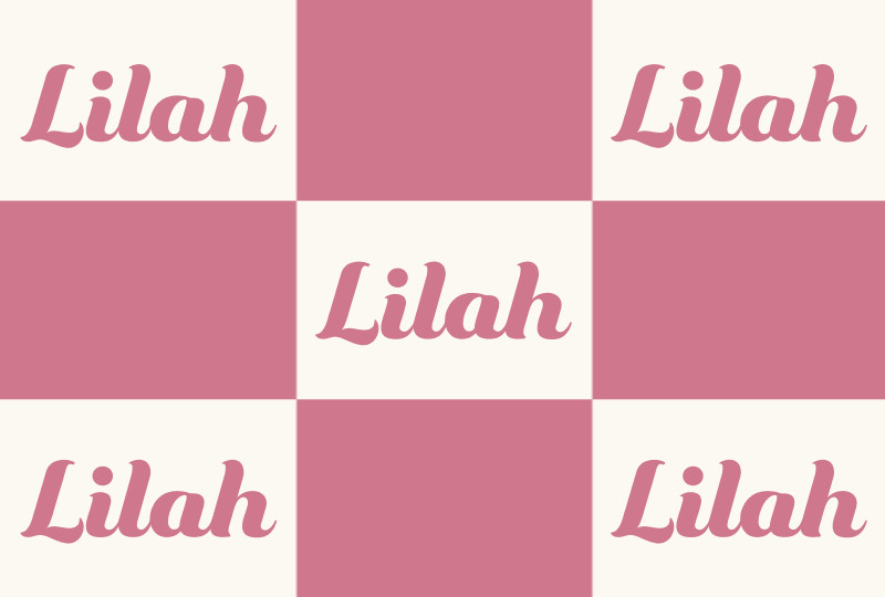 Lilah Cot Blanket – Eggshell/Rose Perfect Condition