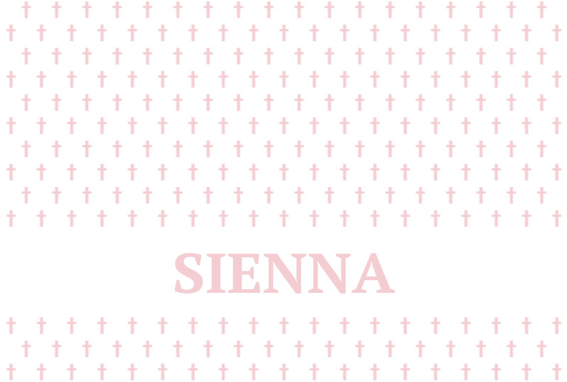 Sienna Newborn Blanket - White/Pastel Pink