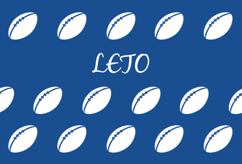 Leto Newborn Blanket - Royal Blue/White