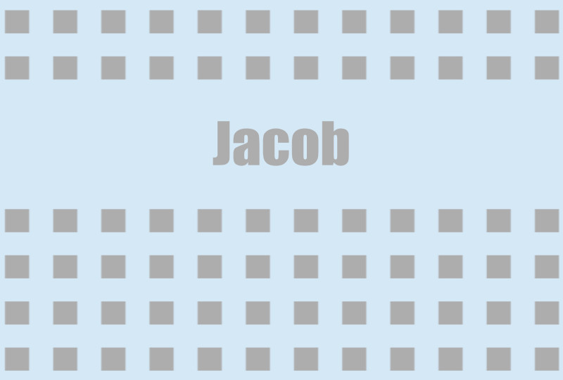 Jacob Newborn Blanket - Ice Blue/Pewter