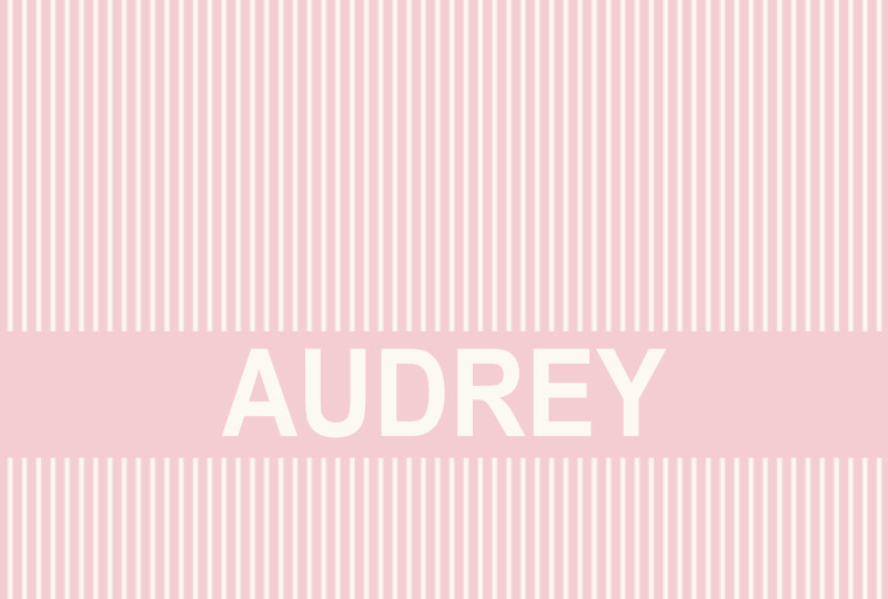 AUDREY Newborn Blanket – Pastel-Pink/Eggshell Perfect Condition