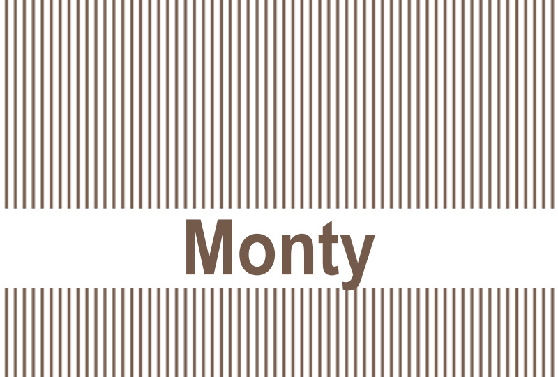 Monty Newborn Blanket - White/Latte Perfect Condition