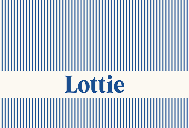 Lottie Newborn Blanket – Eggshell/Royal-Blue with Minor Defects