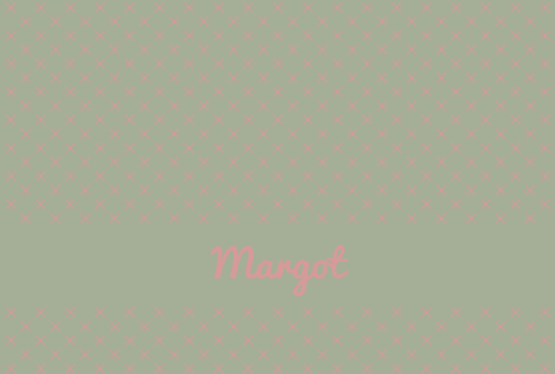 Margot Newborn Blanket - Sage/Blush