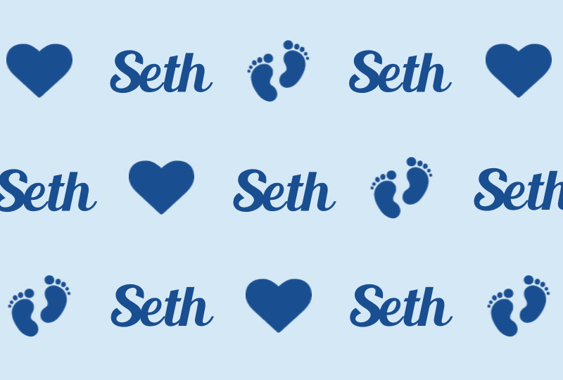 Seth Newborn Blanket - Ice Blue/Royal Blue