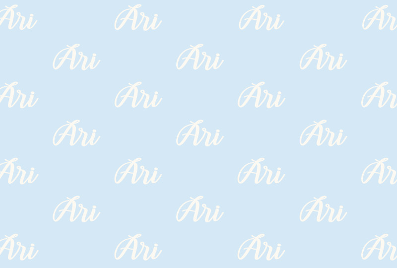 Ari Newborn Blanket - Ice Blue/Eggshell