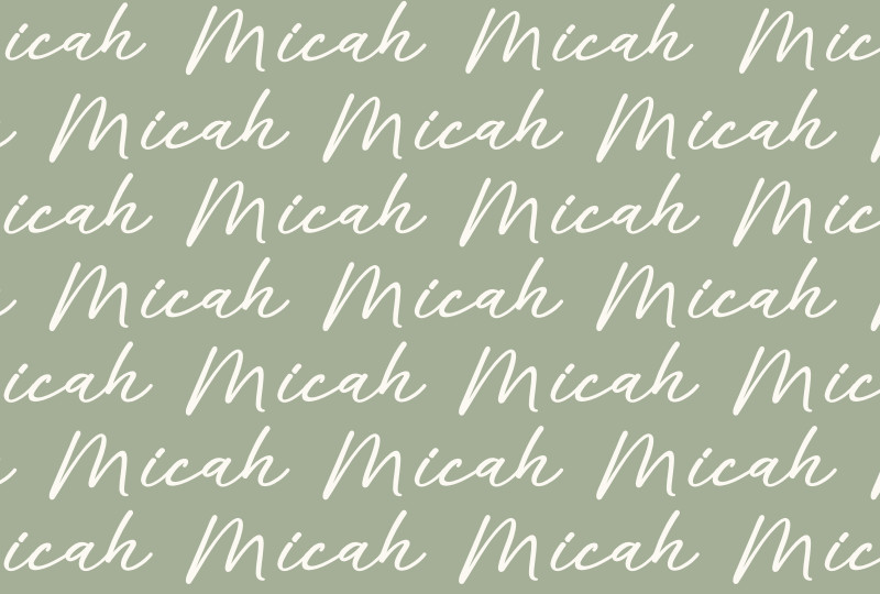 Micah Newborn Blanket - Sage/Eggshell