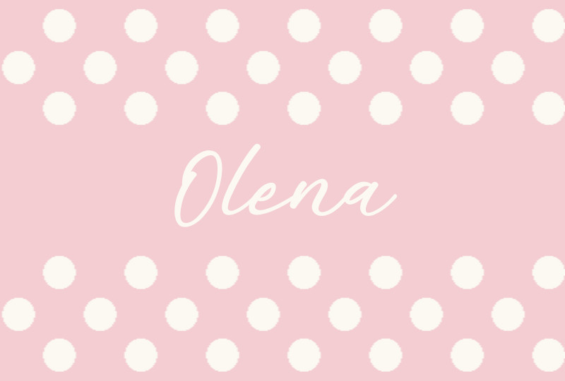 Olena Newborn Blanket - Pastel Pink/Eggshell