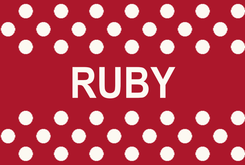 RUBY Newborn Blanket – Ruby/Eggshell Perfect Condition