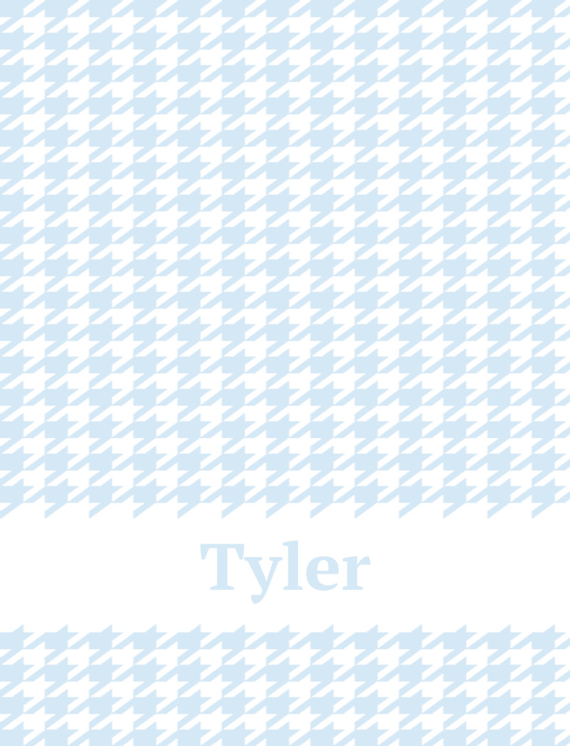 Tyler Bassinet Blanket - White/Ice-Blue Perfect Condition