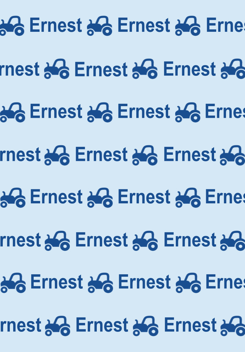 Ernest Single Bed Blanket - Seamist/Royal Blue