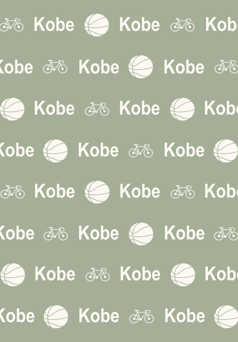 Kobe Single Bed Blanket - Sage/Eggshell with Minor Defects