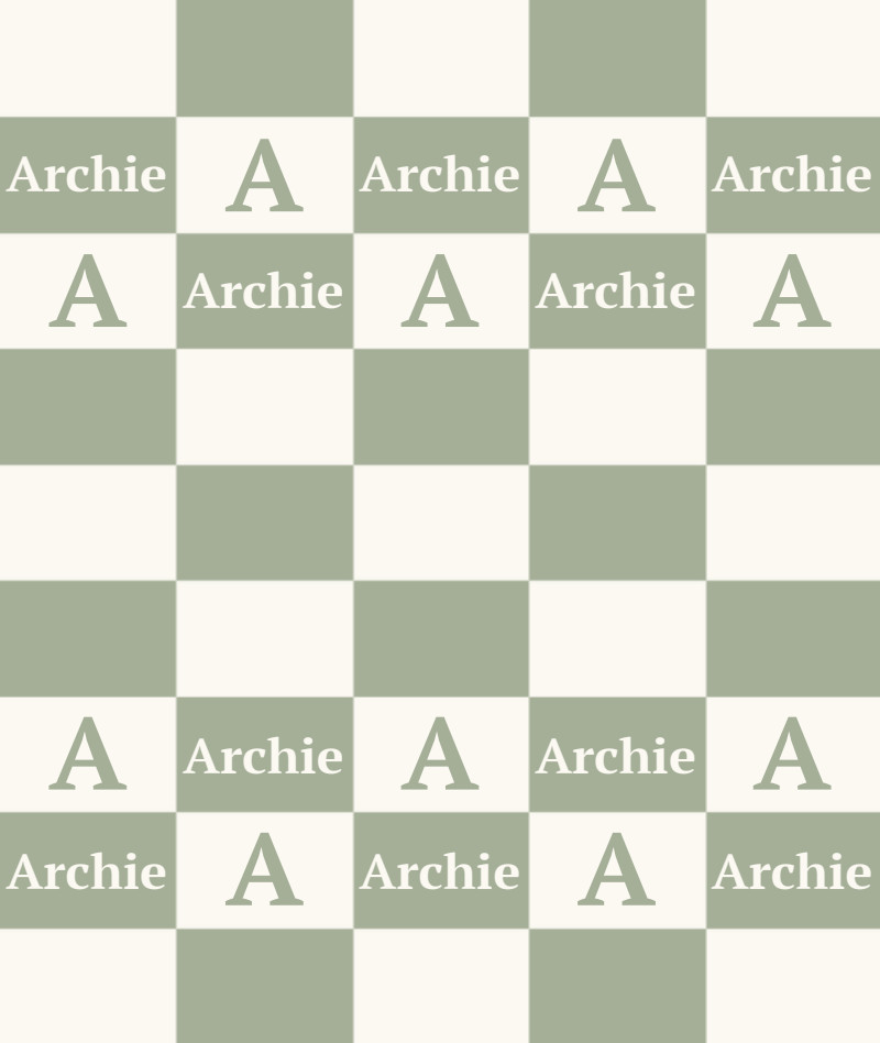 Archie Throw Blanket - Sage/Eggshell with Minor Defects