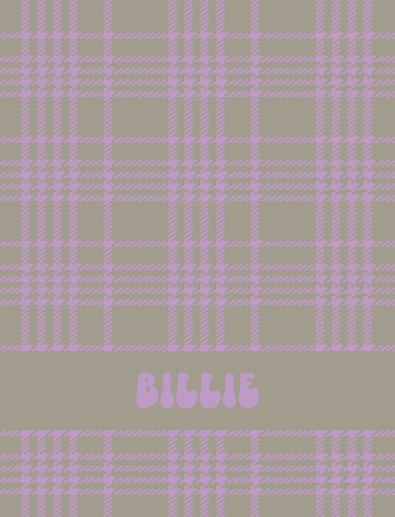 Billie Bassinet Blanket - Beige/Lavender Perfect Condition