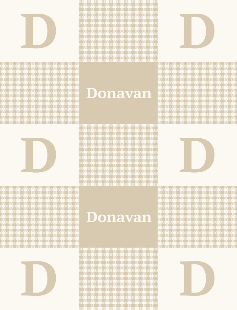 Donavan Bassinet Blanket - Oat/Eggshell Perfect Condition