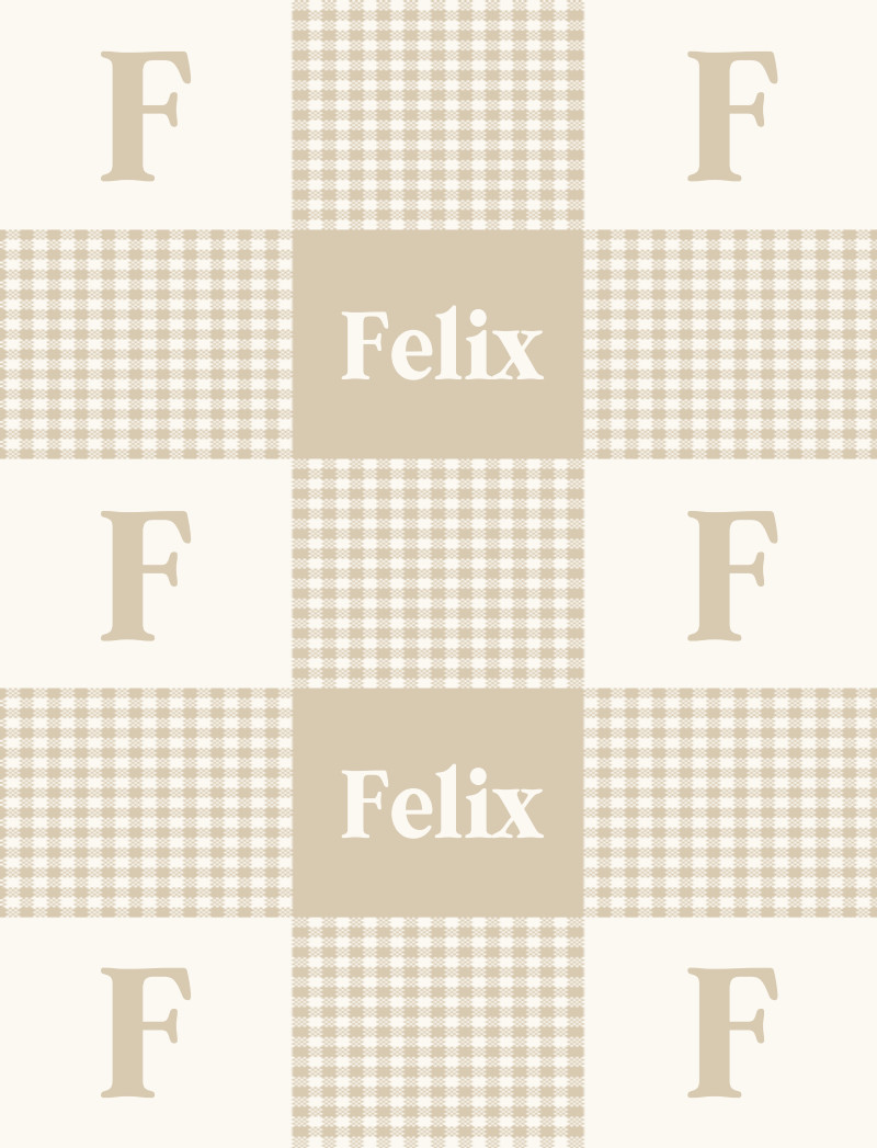 Felix Bassinet Blanket – Oat/Eggshell Perfect Condition