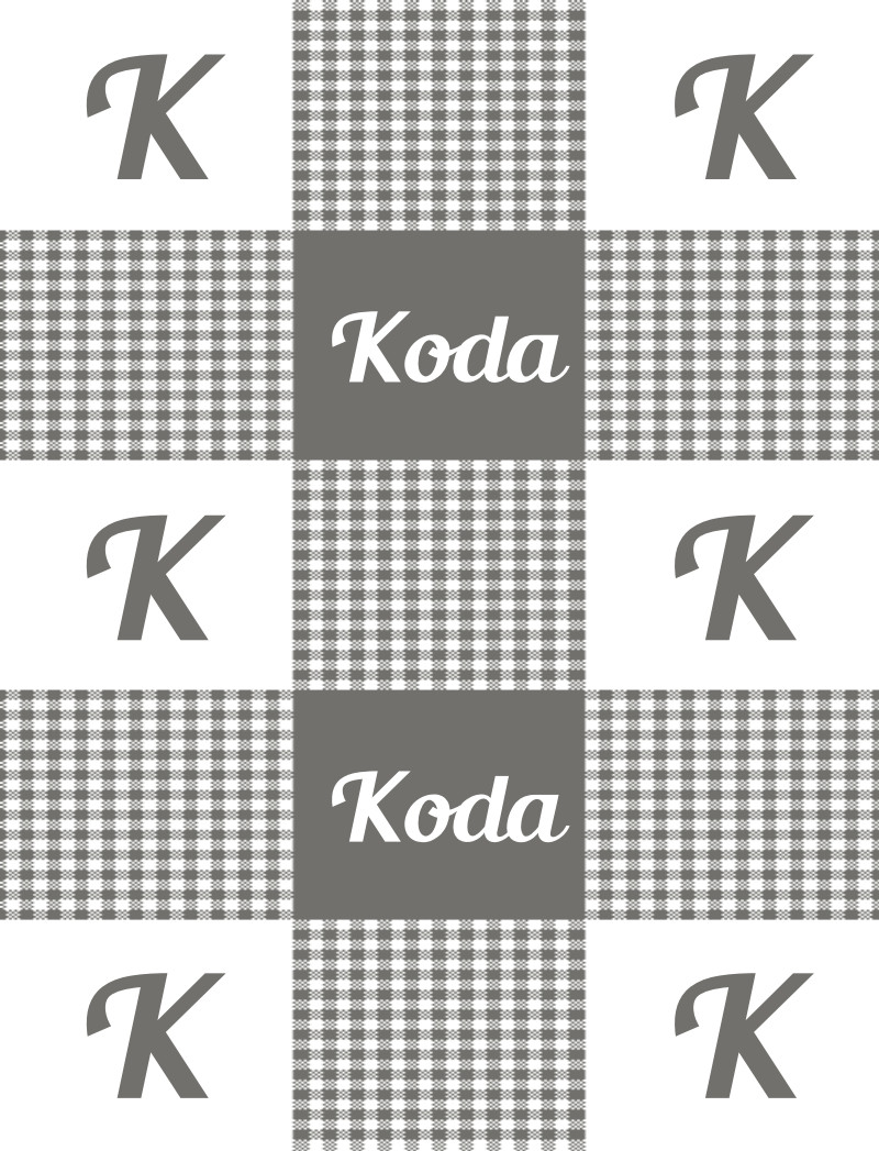 Koda Bassinet Blanket - Slate/White Perfect Condition