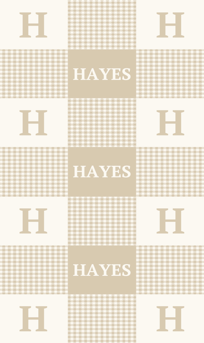 HAYES Cot Blanket – Oat/Eggshell with Minor Defects