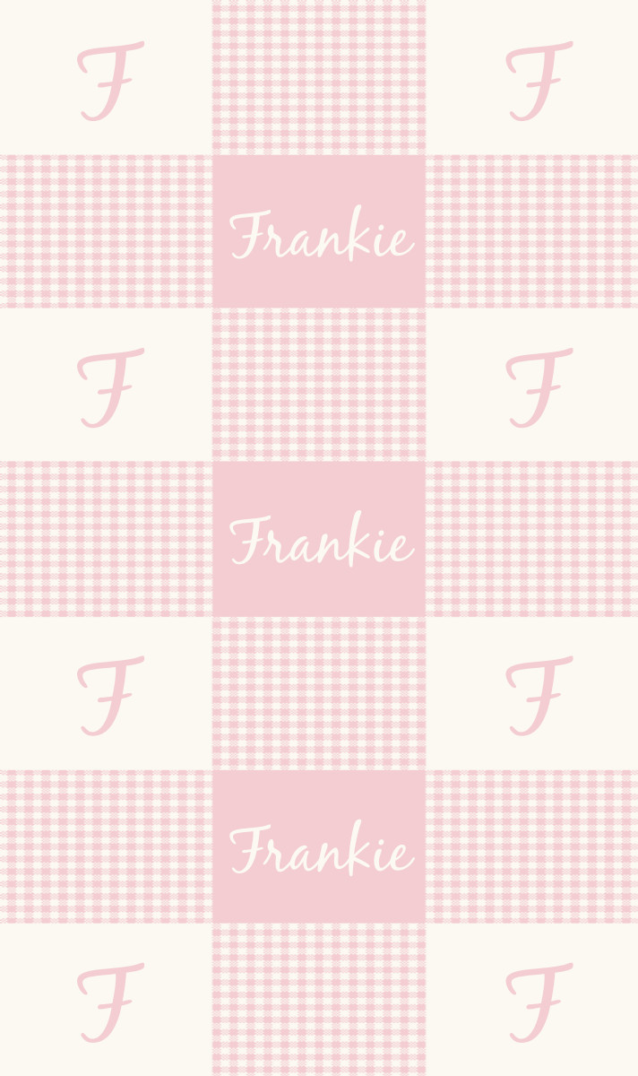 Frankie Cot Blanket - Pastel-Pink/Eggshell Perfect Condition