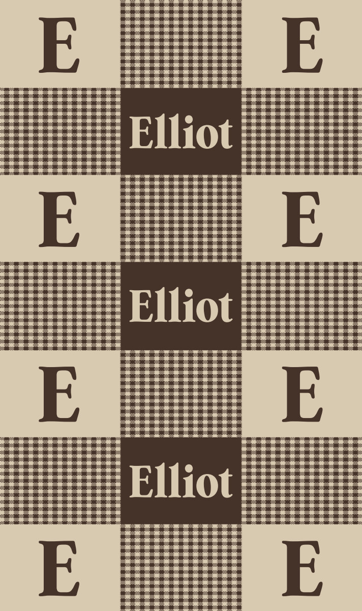 Elliot Cot Blanket - Espresso/Oat Perfect Condition