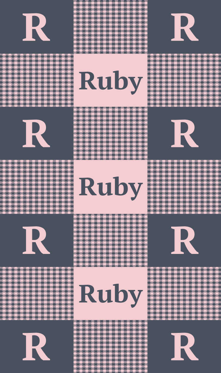 Ruby Cot Blanket - Pastel-Pink/Steel Perfect Condition