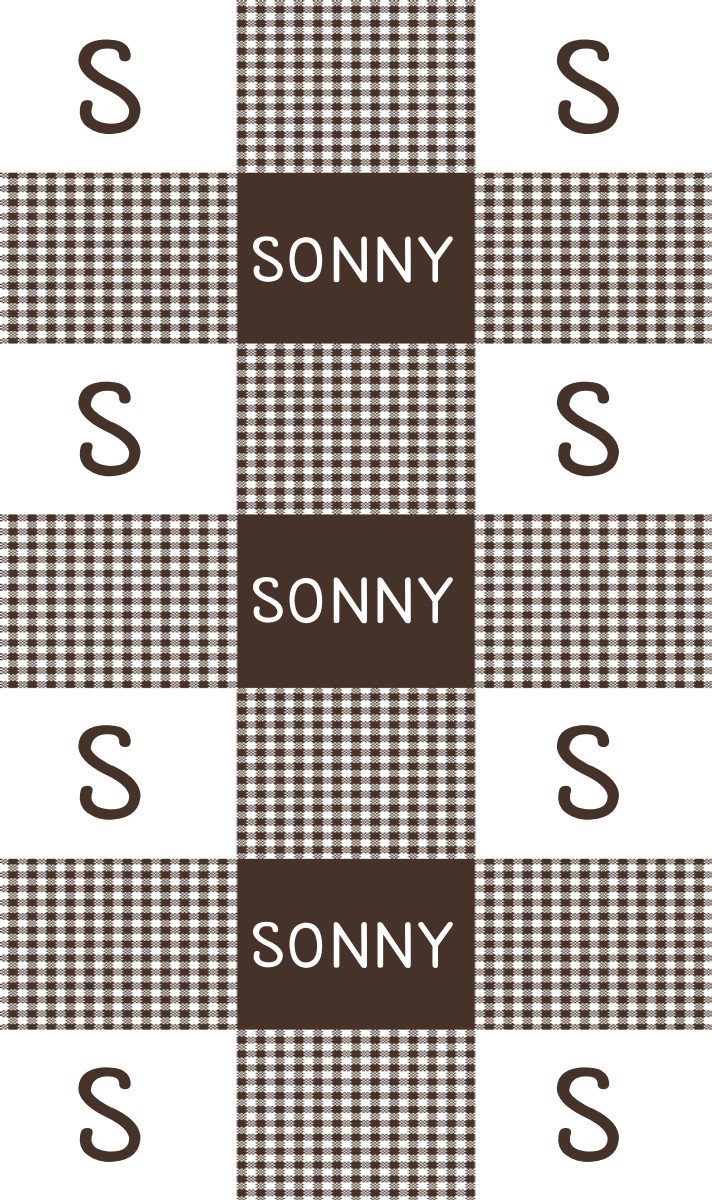 Sonny Cot Blanket - Espresso/White with Minor Defects