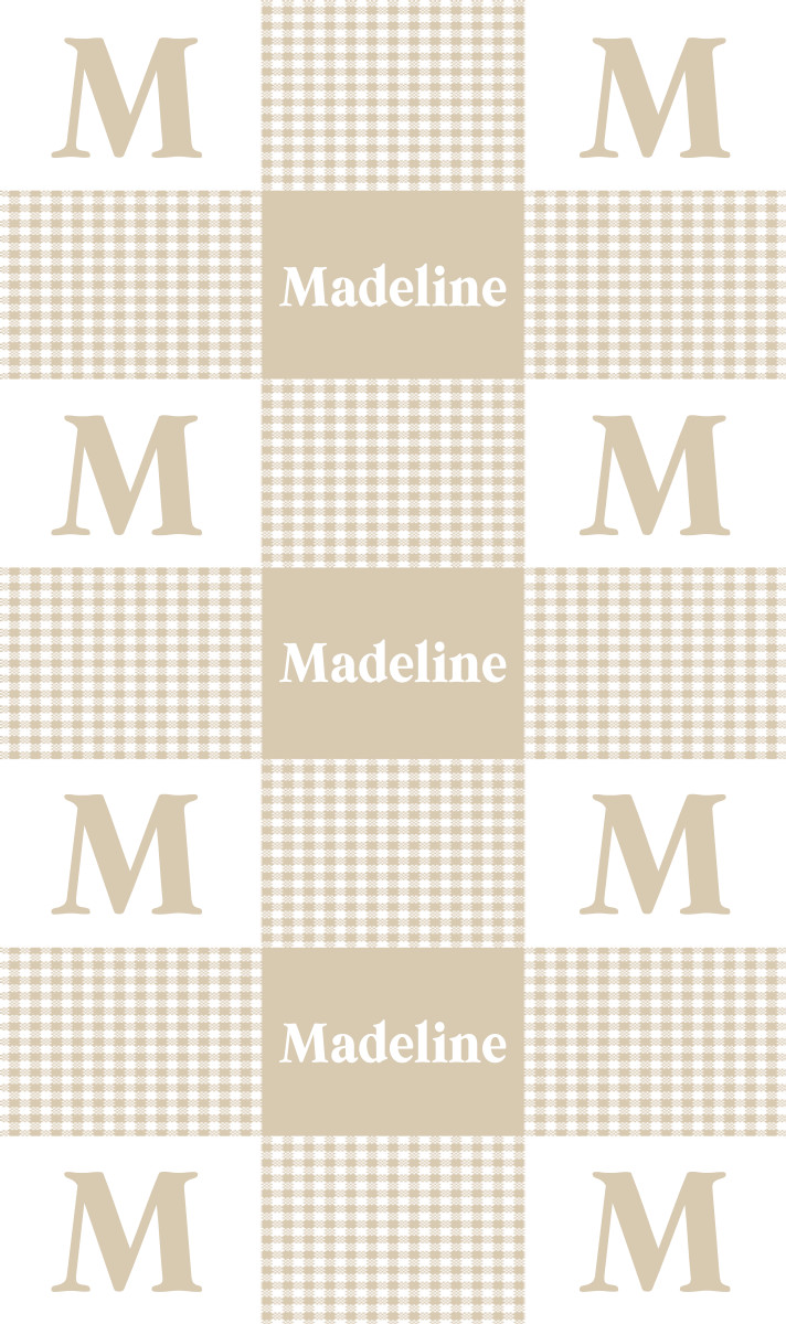 Madeline Cot Blanket - Oat/White Perfect Condition