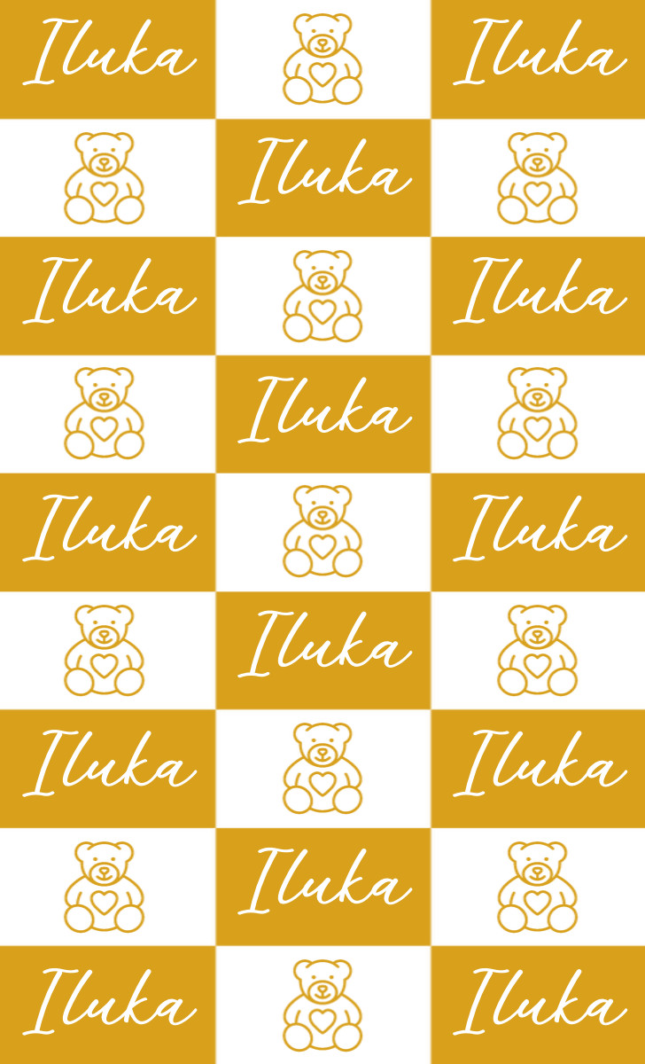 Iluka Adult Blanket - Mustard/White