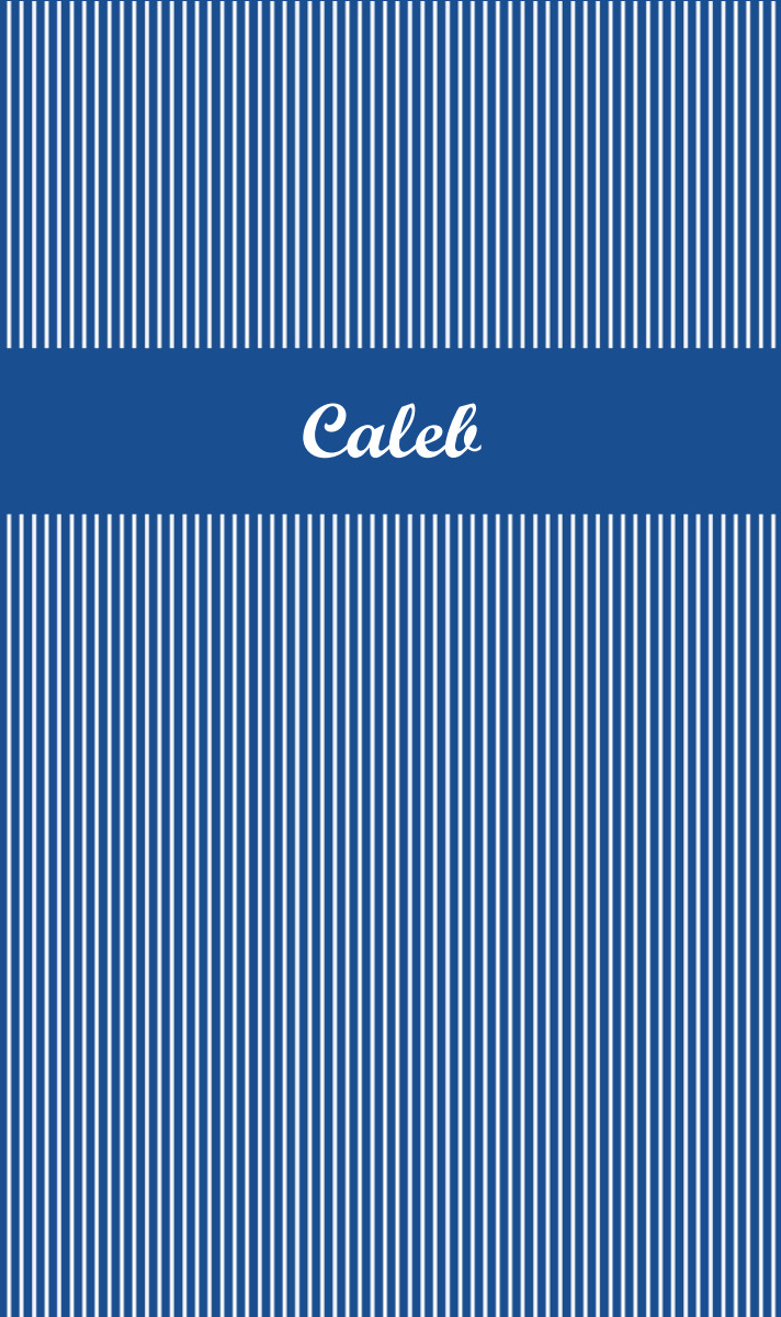Caleb Bassinet Blanket - Royal BLue/White