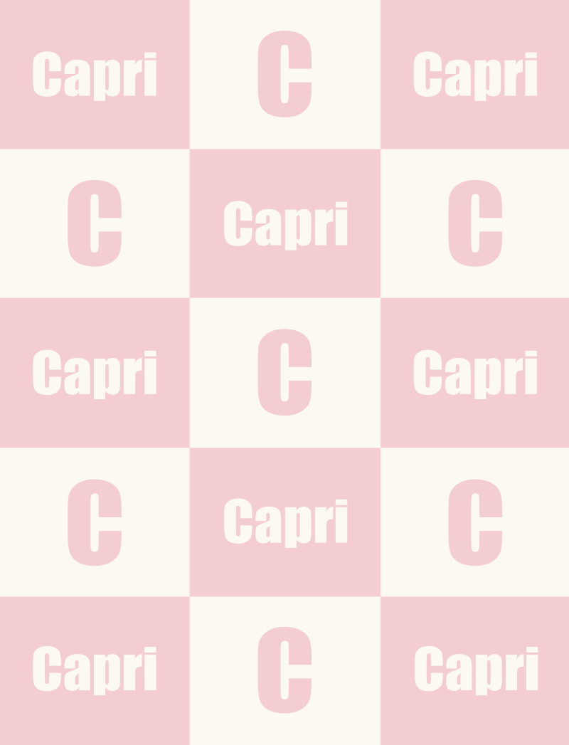 Capri Bassinet Blanket - Pastel Pink/Eggshell