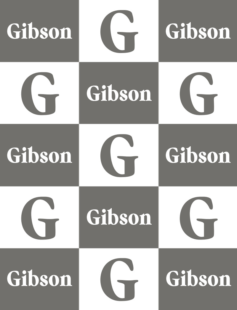 Gibson Bassinet Blanket - Slate/White Perfect Condition