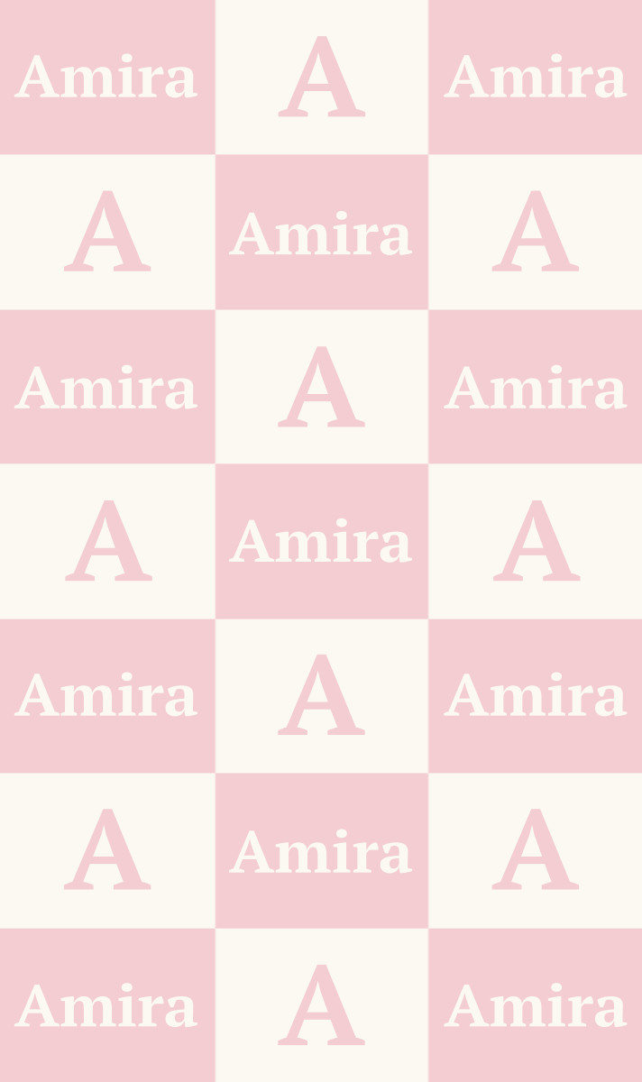 Amira Cot Blanket - Pastel-Pink/Eggshell