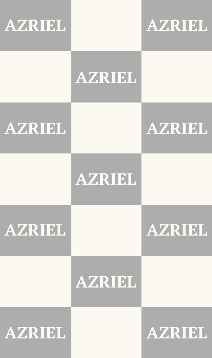 AZRIEL Cot Blanket - Pewter/Eggshell