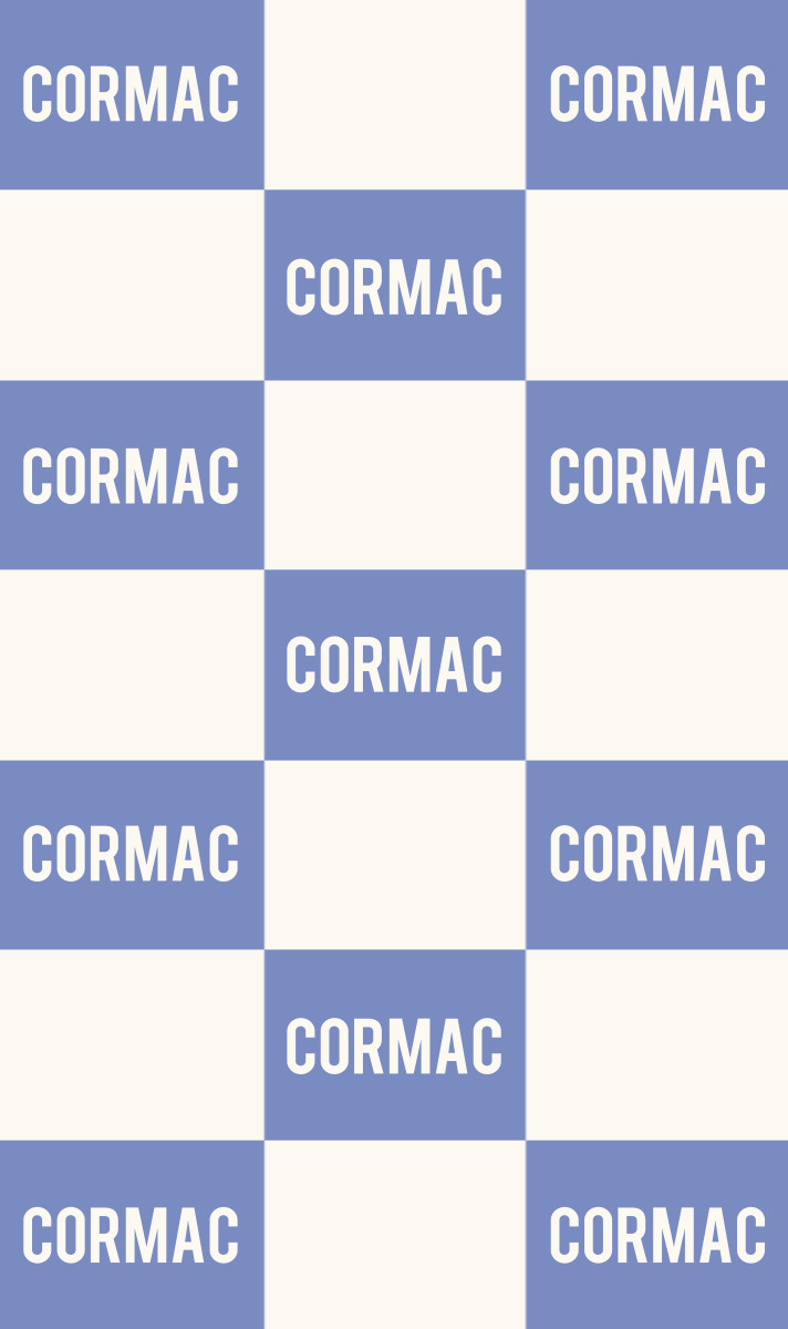 CORMAC Cot Blanket - Seamist/Eggshell