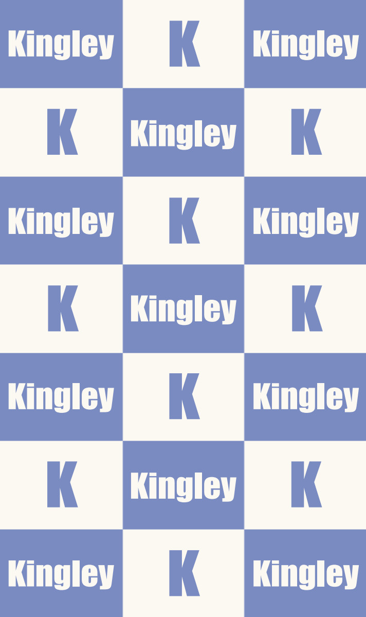 Kingsley Cot Blanket - Seamist/Eggshell
