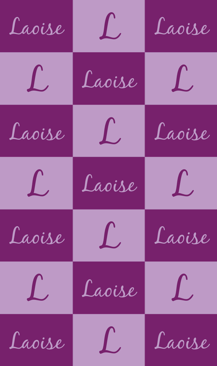 Laoise Cot Blanket - Violet/Lavender