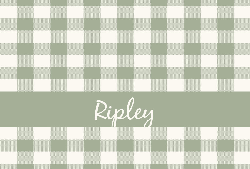 Ripley Newborn Blanket - Sage/Eggshell