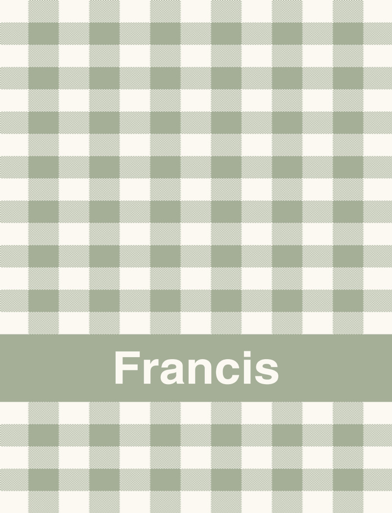 Francis Bassinet Blanket - Sage/Eggshell Perfect Condition
