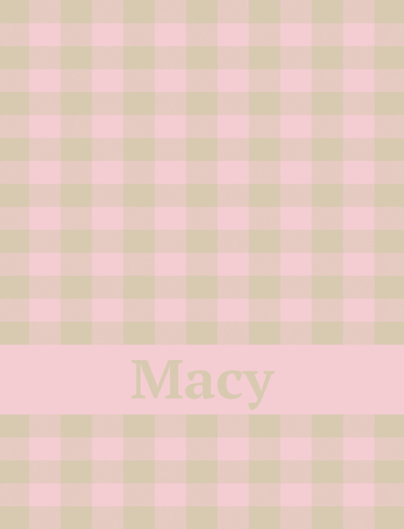 Macy Bassinet Blanket – Pastel-Pink/Oat Perfect Condition
