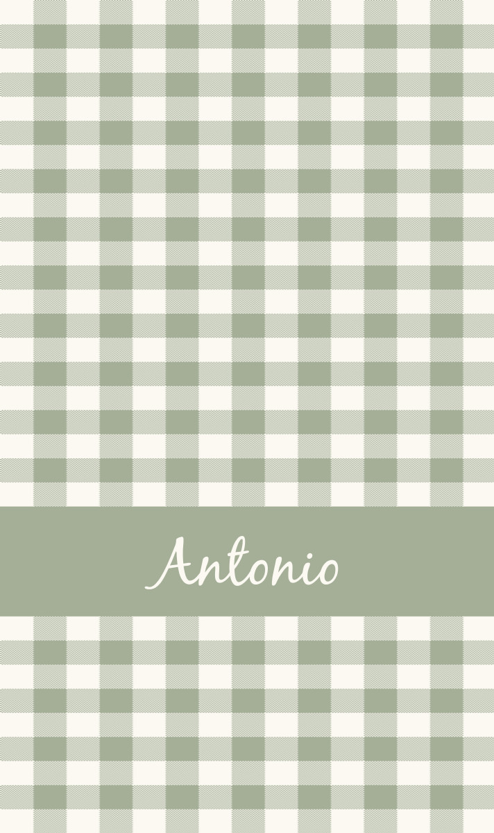 Antonio Cot Blanket - Sage/White Perfect Condition