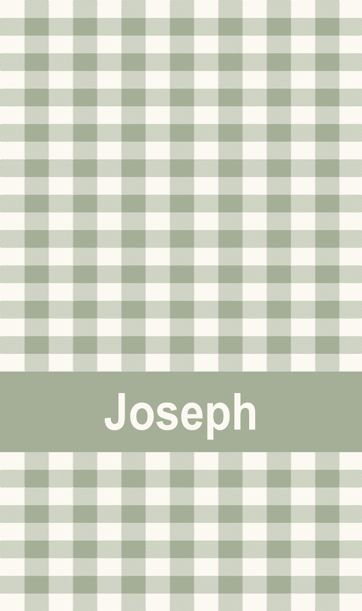Joseph Cot Blanket - Sage/Eggshell