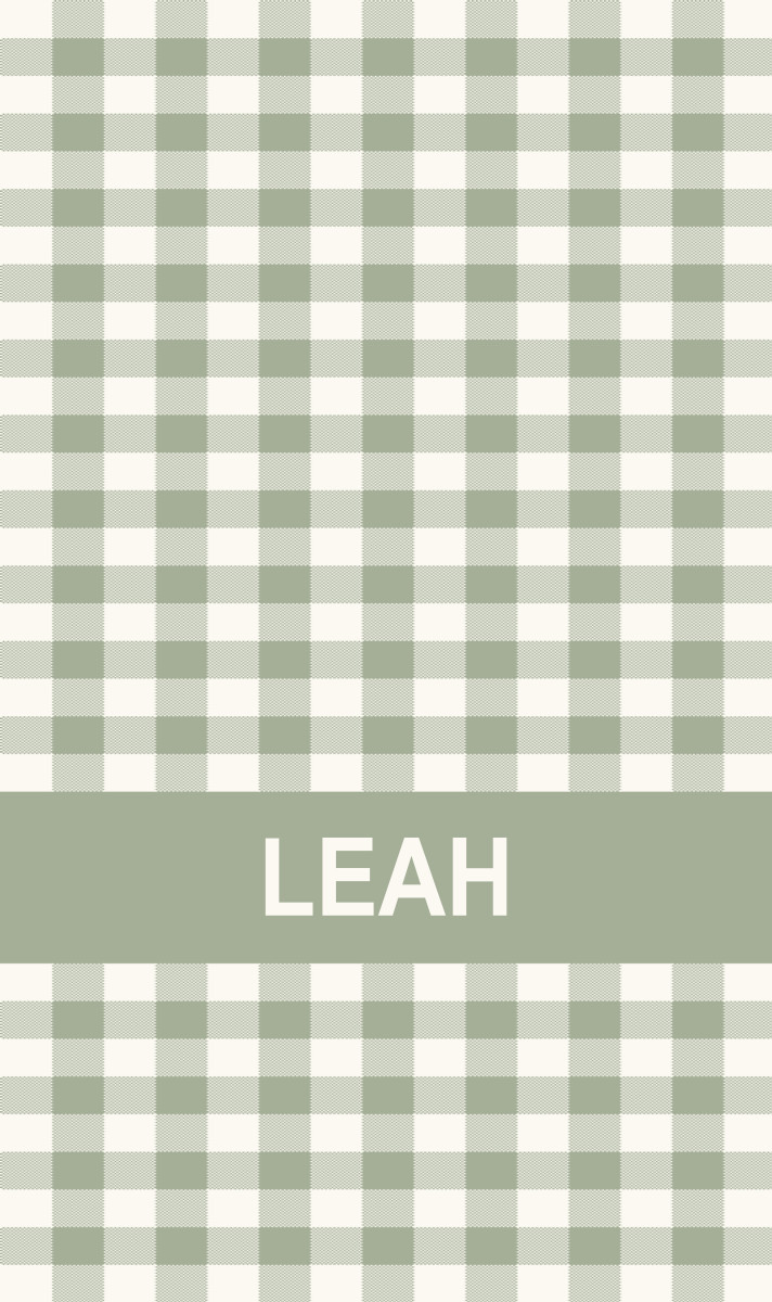 Leah Cot Blanket - Sage/Eggshell Perfect Condition