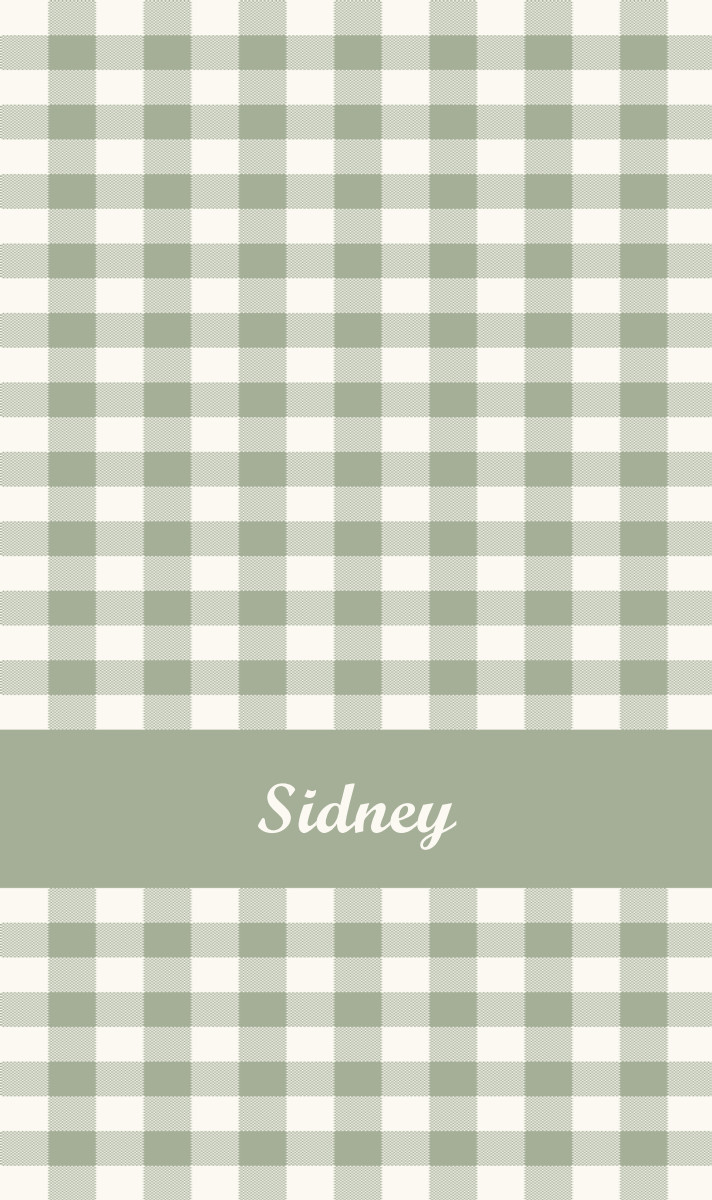 Sidney Cot Blanket - Sage/Eggshell