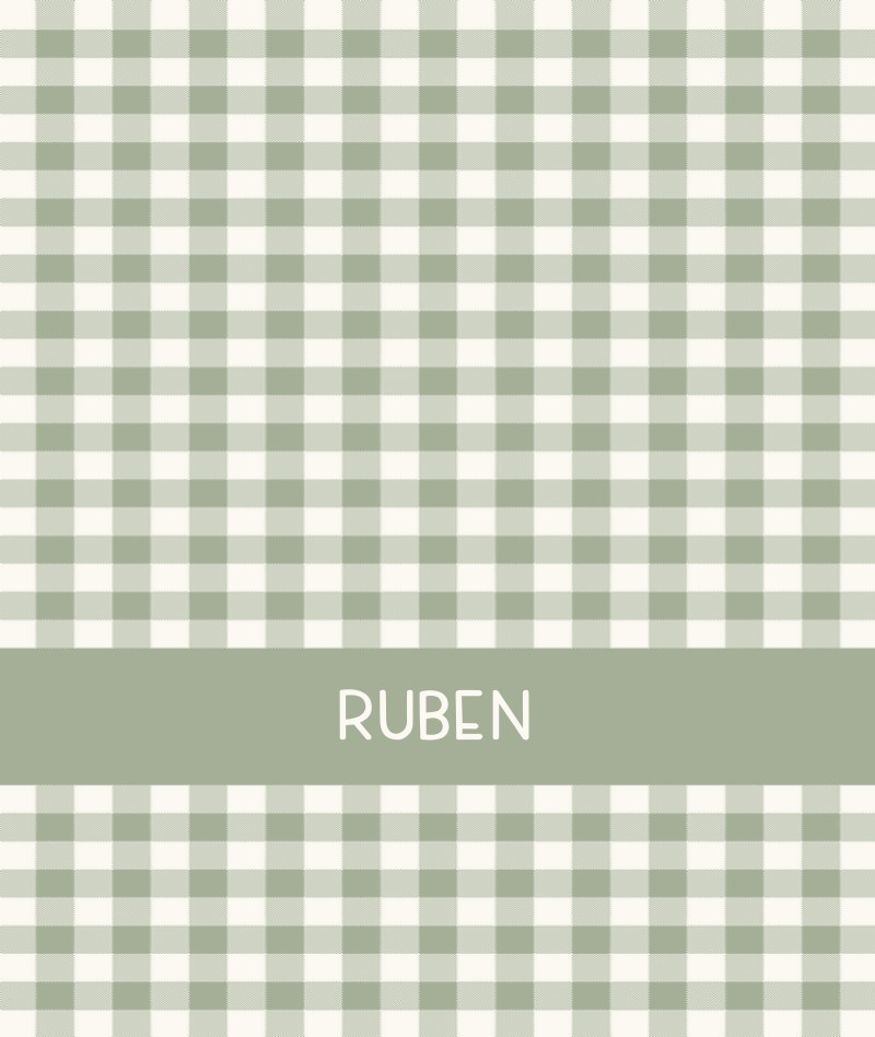 Ruben Throw Blanket - Sage/Eggshell
