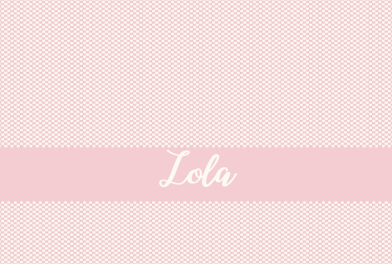 Lola Newborn Blanket - Pastel Pink/Eggshell