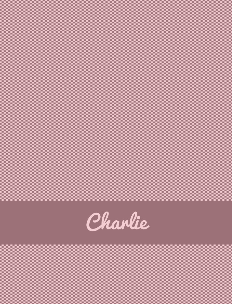 Charlie Bassinet Blanket - Mauve/Pastel-Pink Perfect Condition