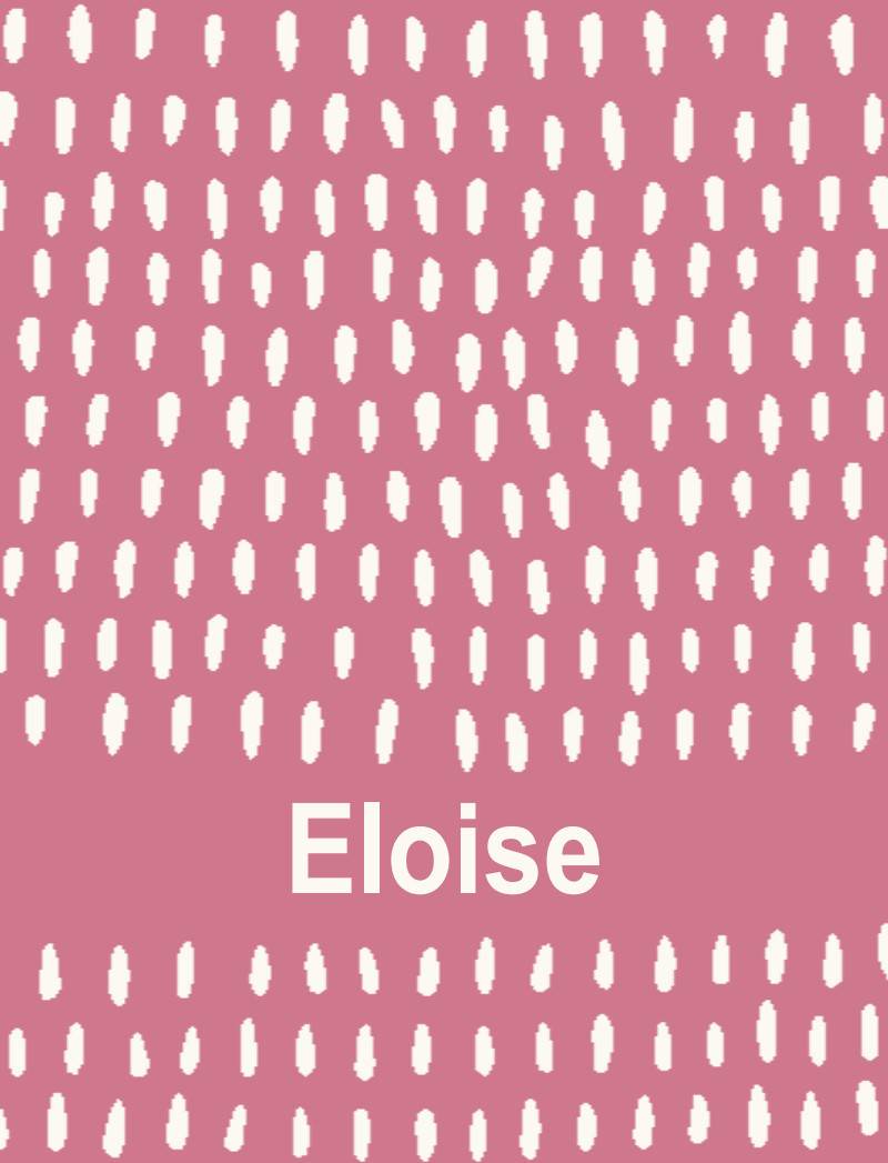 Eloise Bassinet Blanket - Rose/Eggshell Perfect Condition