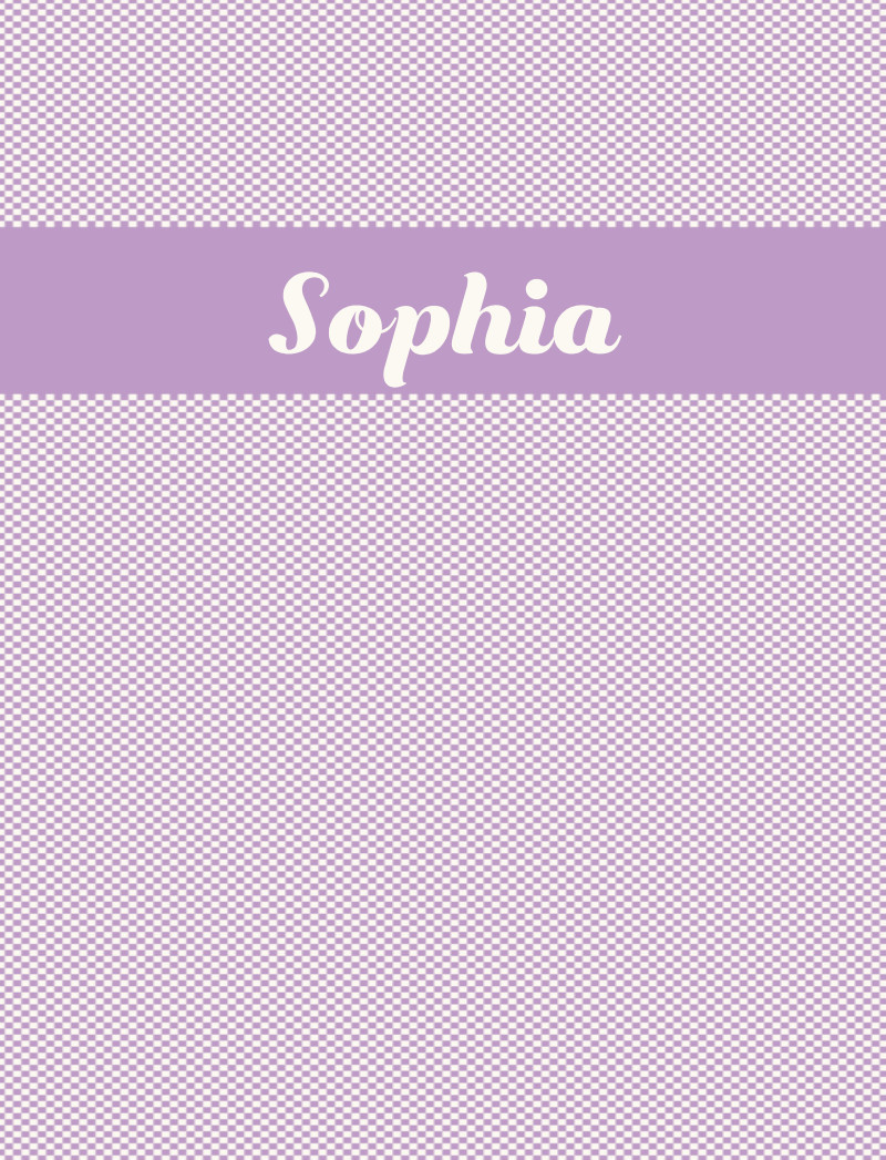 Sophia Bassinet Blanket - Lavender/Eggshell Perfect Condition